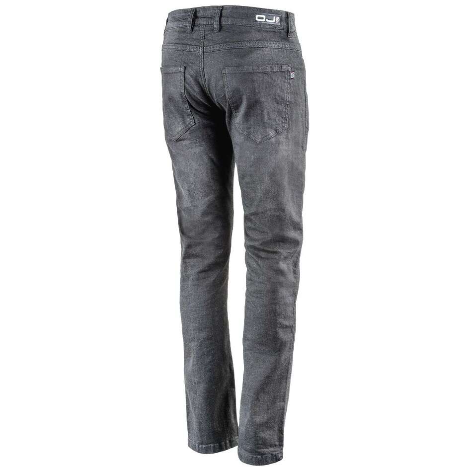 Pantalon moto technique noir Oj Atmosfere J325 DARKEN 2 MAN, homologué prEN 17092-4