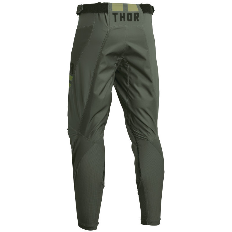 Pantalon Moto Thor Cross Enduro PANT PULSE 04 Combat Vert Militaire
