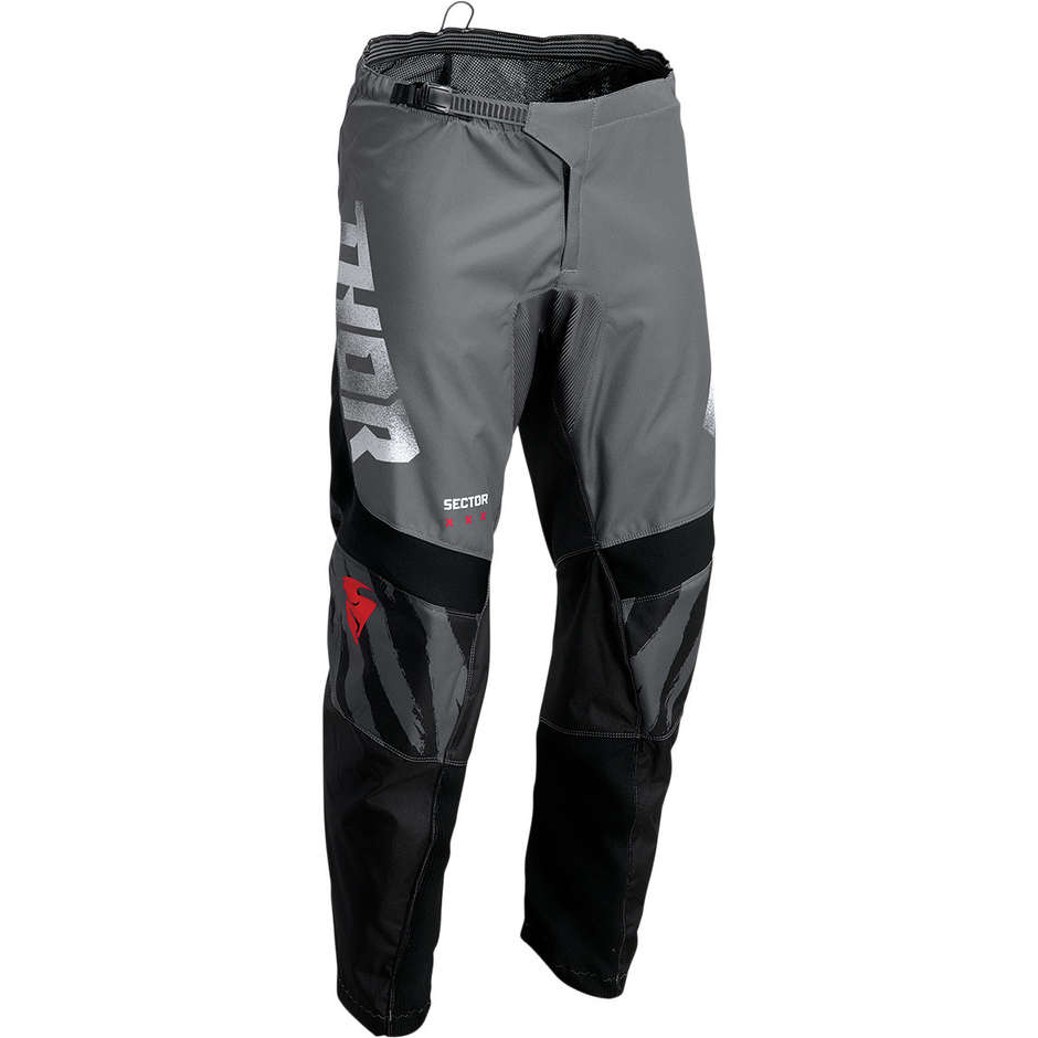 Pantalon Moto Thor SECTOR TEAR Cross Enduro Gris Noir