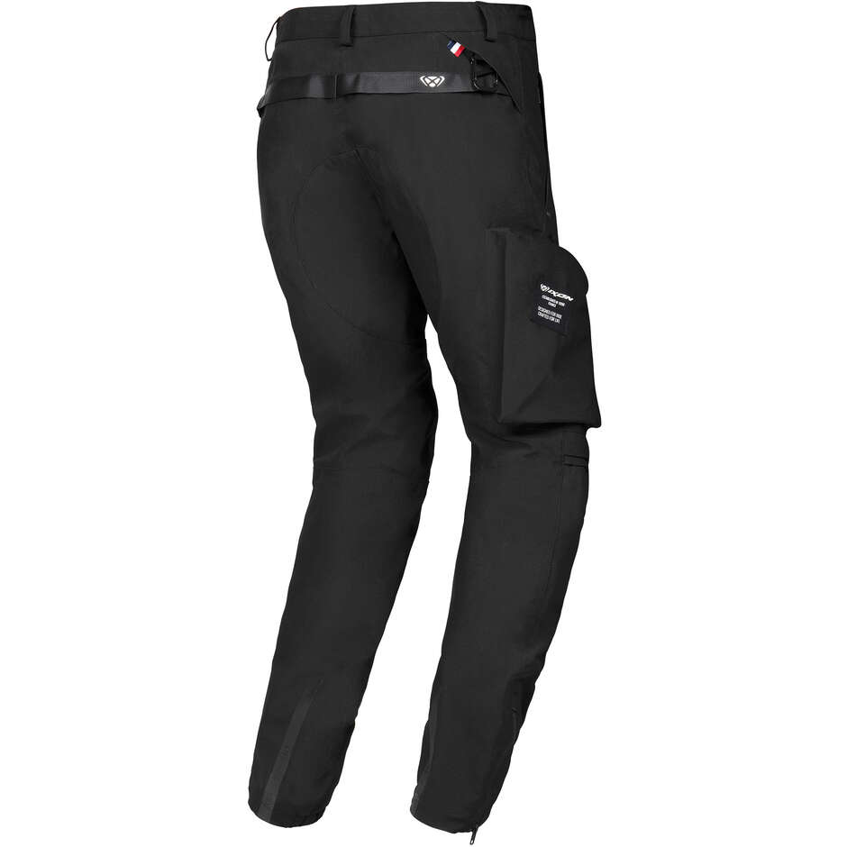 Pantalon Moto Tissu Ixon AKRO PANT Noir