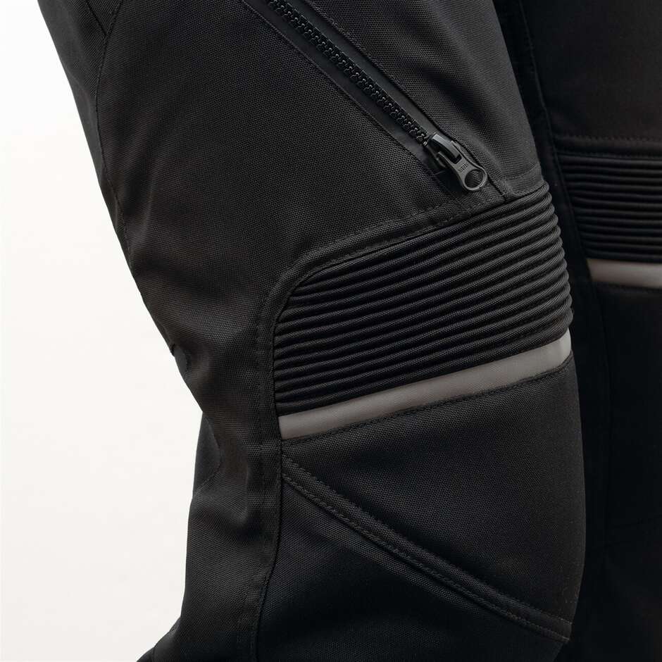 Pantalon Moto Tissu T-ur NIAGARA Noir