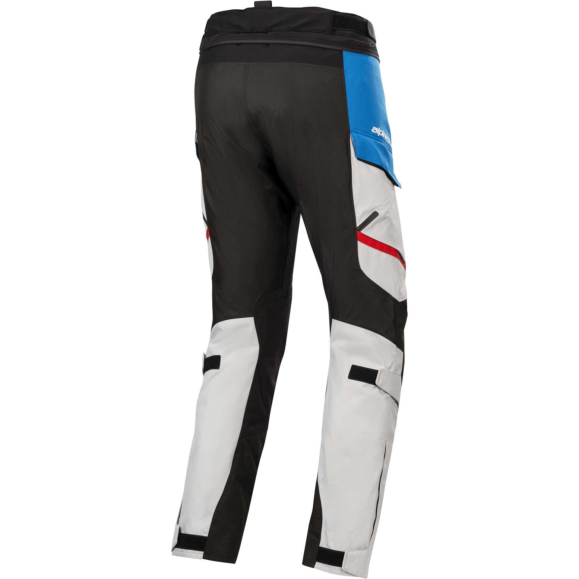 S Honda Hommes Moto Pantalon Gris-Bleu-Rouge Alpinestars Alpinestars Andes V3 Drystar GR 