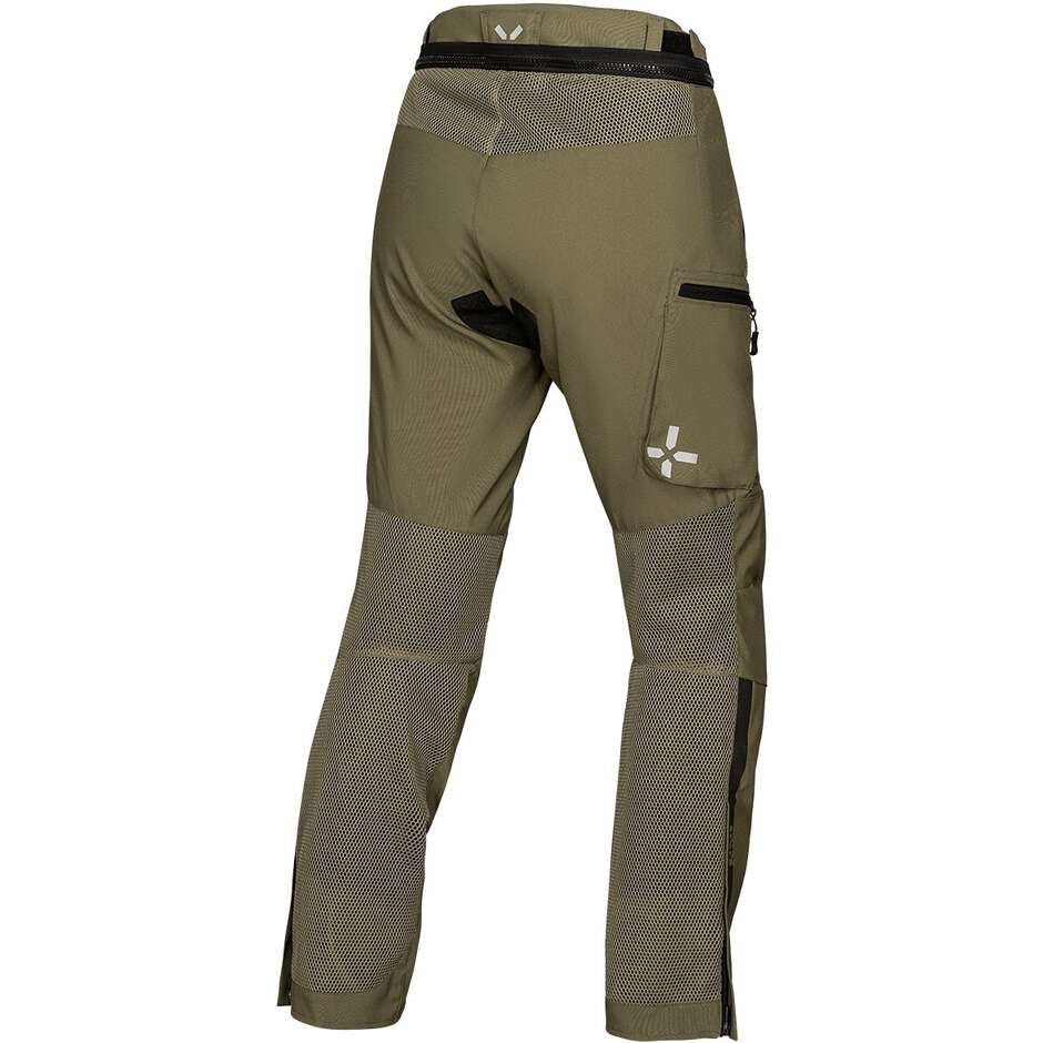 Pantalon moto été Ixs Tourster-BigAir 1.0 Olive