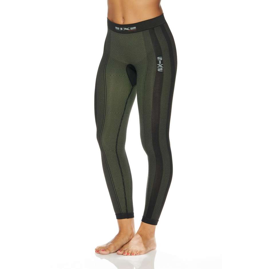 Pantalon Technique Intimates Leggings Sixs Carbon Vert Foncé