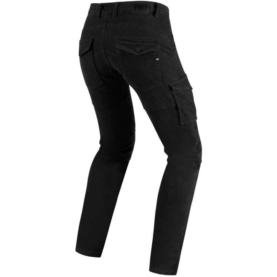 Pantalon Technique Moto PMJ Promo Jeans SANTIAGO Noir