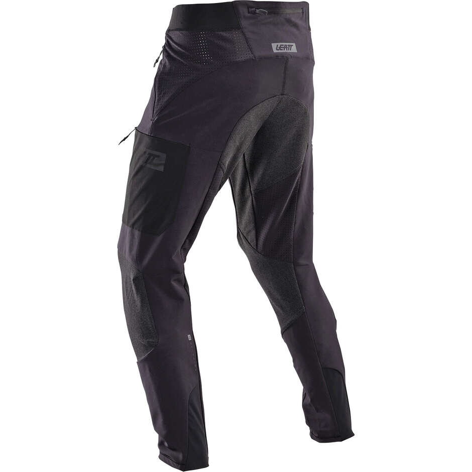 Pantalon VTT Leatt Gravity 4.0 - Léger et respirant pour l'enduro et la descente, noir