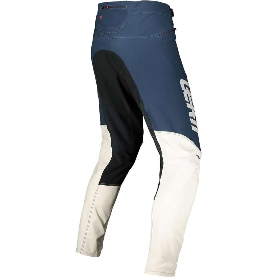 Pantalon VTT Leatt PANT GVITY 4.0 JR M/EU130/140CM ONYX Blanc Bleu Rouge Pantalon VTT Garçon