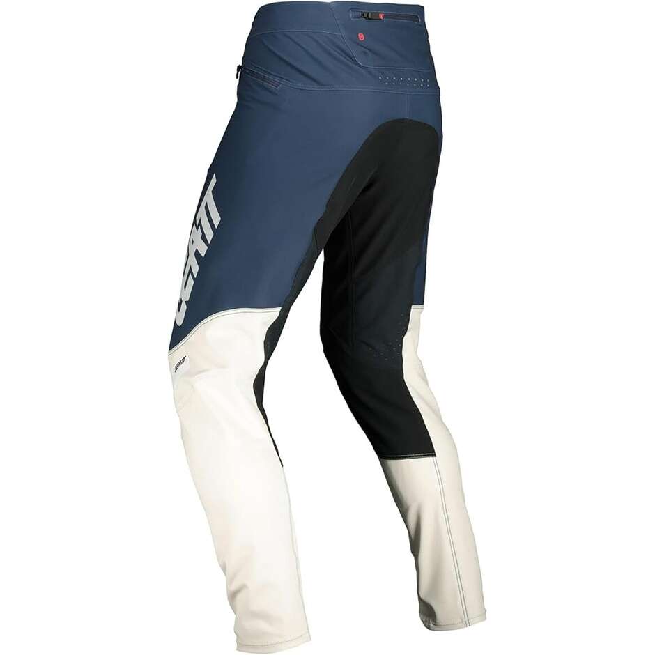 Pantalon VTT Leatt PANT GVITY 4.0 JR M/EU130/140CM ONYX Blanc Bleu Rouge Pantalon VTT Garçon
