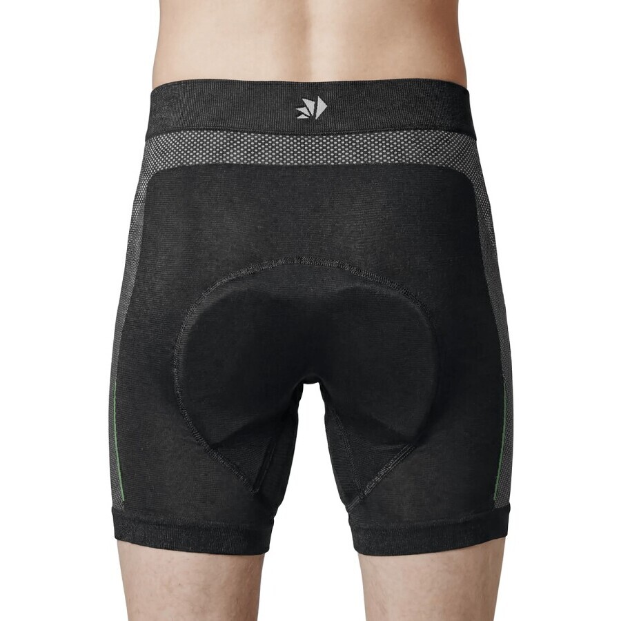 Pantaloncini Intimi Con Fondello Moto Sixs BT CC2L Black Carbon