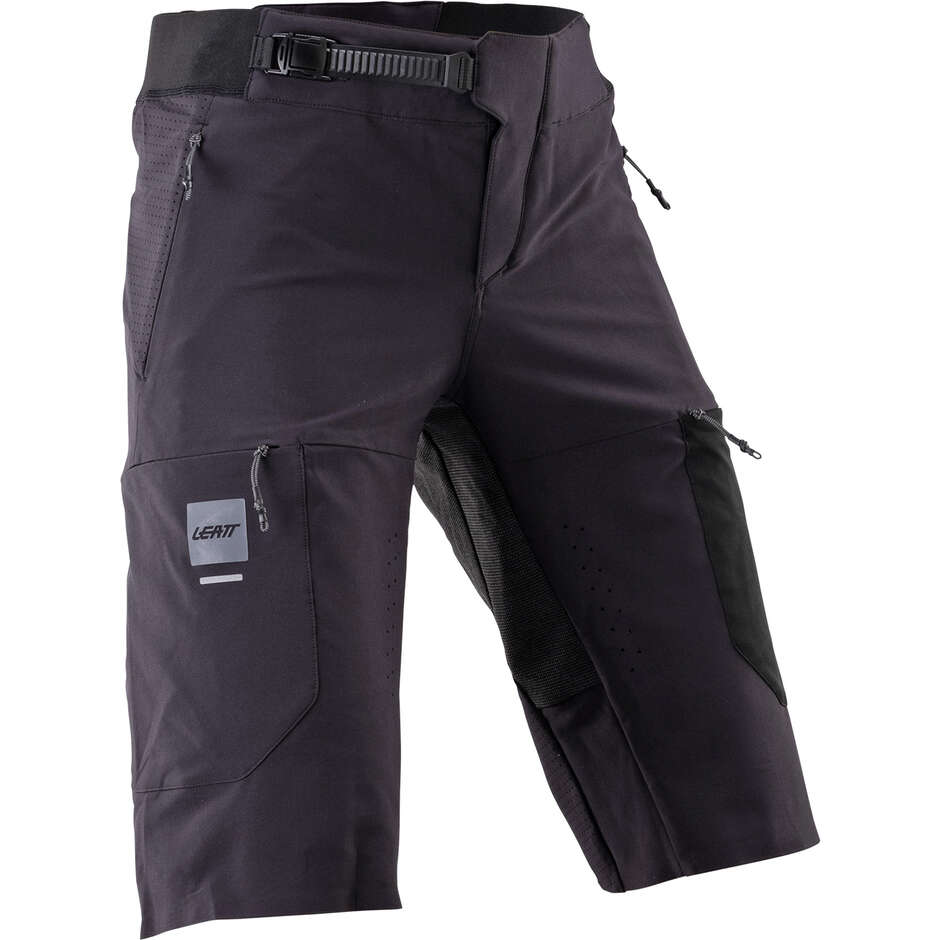 Pantaloncini Leatt Tecnici Mtb Gravity 4.0 - Resistenti per Enduro e Downhill Nero
