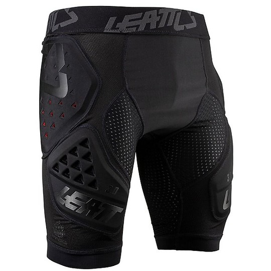 Pantaloncini Moto Protettivi Leatt Impact Shorts 3DF 3.0 Nero