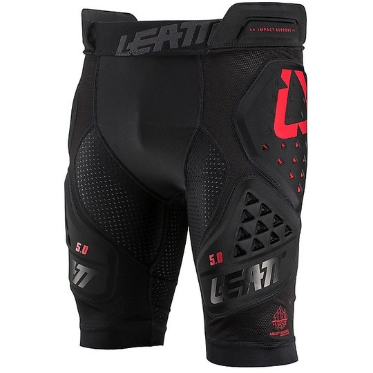 Pantaloncini Moto Protettivi Leatt Impact Shorts 3DF 5.0 Nero