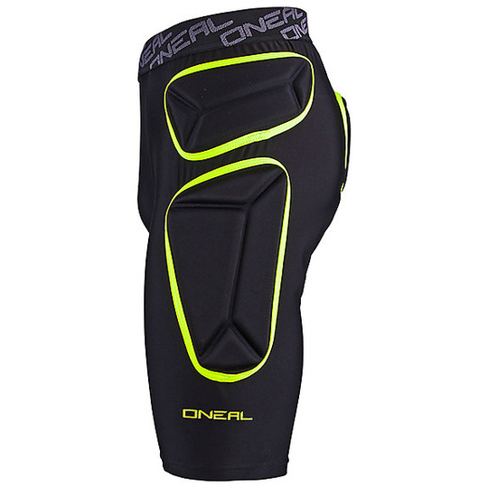Pantaloncini Moto Protettivi Oneal Trail Short Lime Black