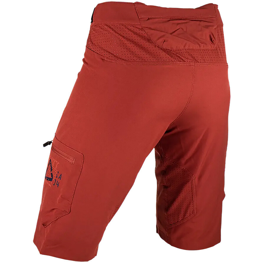 Pantaloncini Mtb Leatt ALLMTN 2.0 Rosso