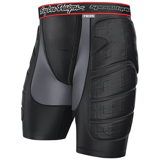 Pantaloncini Protettivi Moto Cross Enduro Troy Lee Design LPS7605 Nero