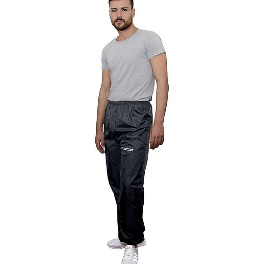 Pantalone Antipioggia Impermeabile Tj Marvin E52 Nero