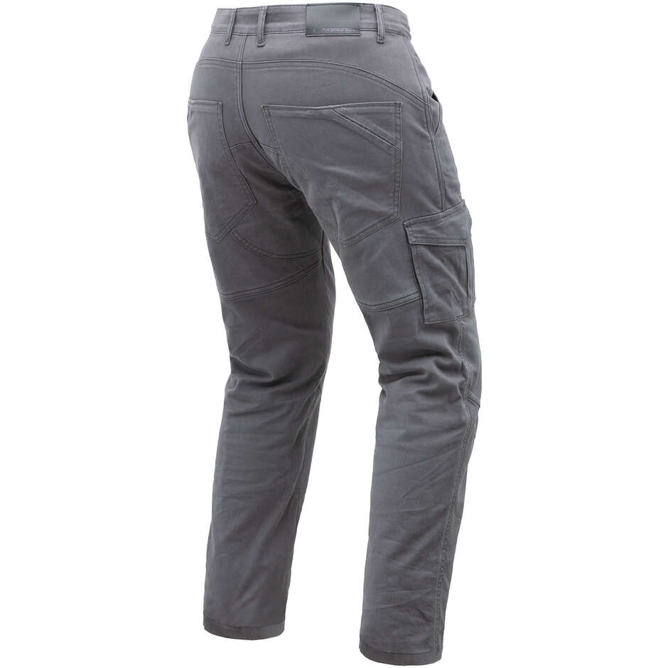 Pantalone Cargo Moto Tucano Urbano 8257MF469 MOLO Grigio Suro