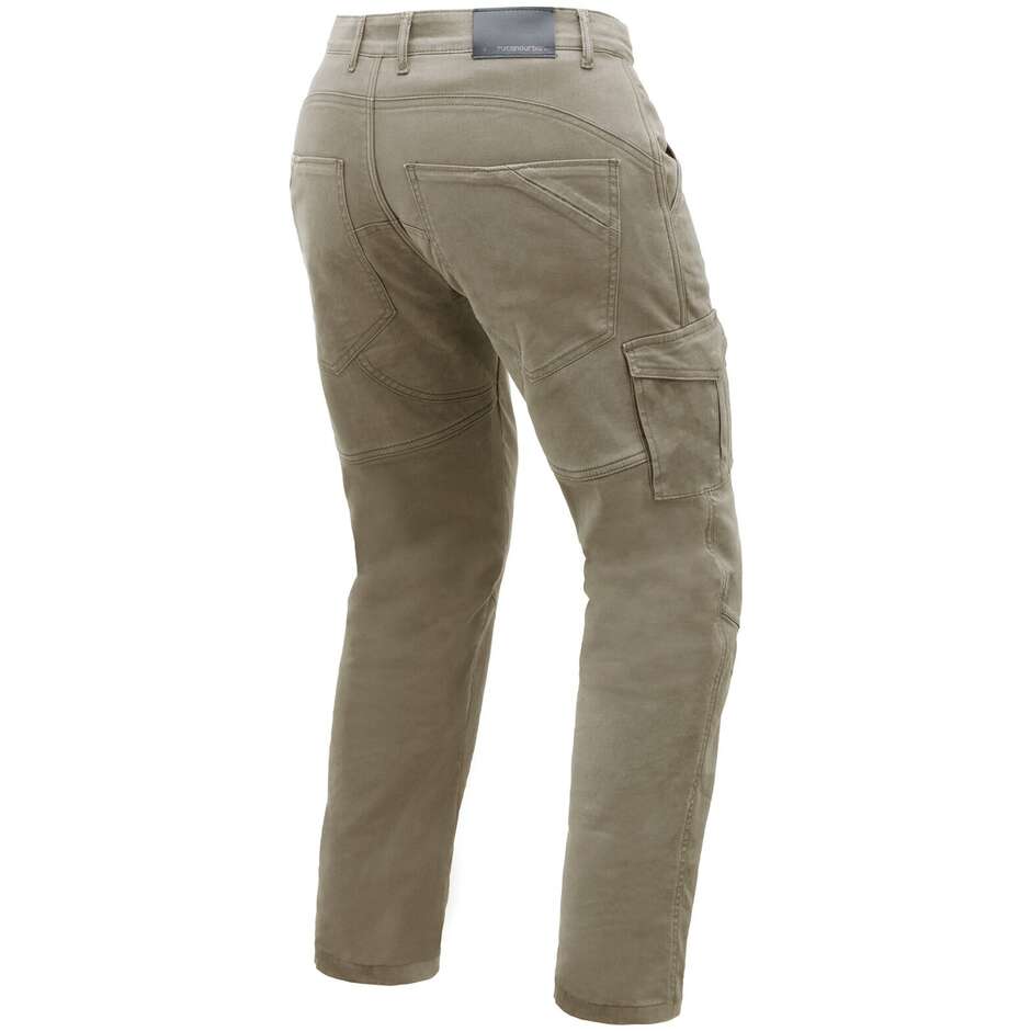 Pantalone Cargo Moto Tucano Urbano 8257MF469 MOLO Sabbia