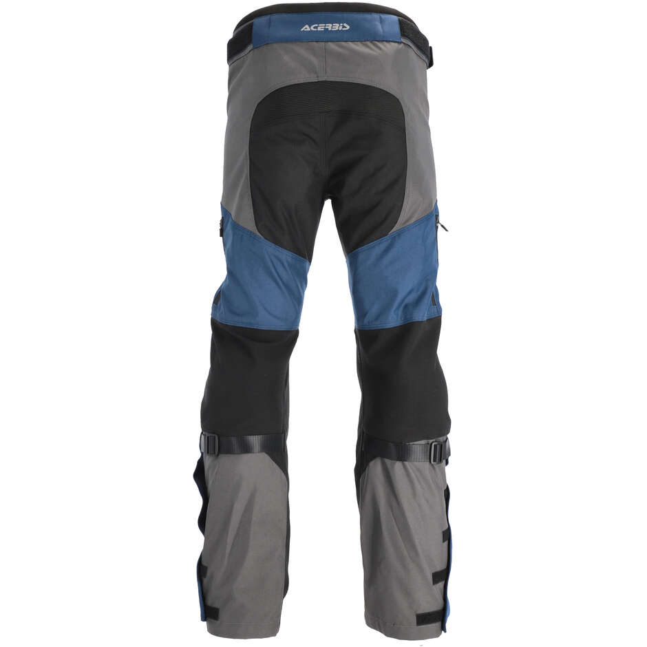 Pantalone Enduro Acerbis ONE BAGGY Blu Grigio