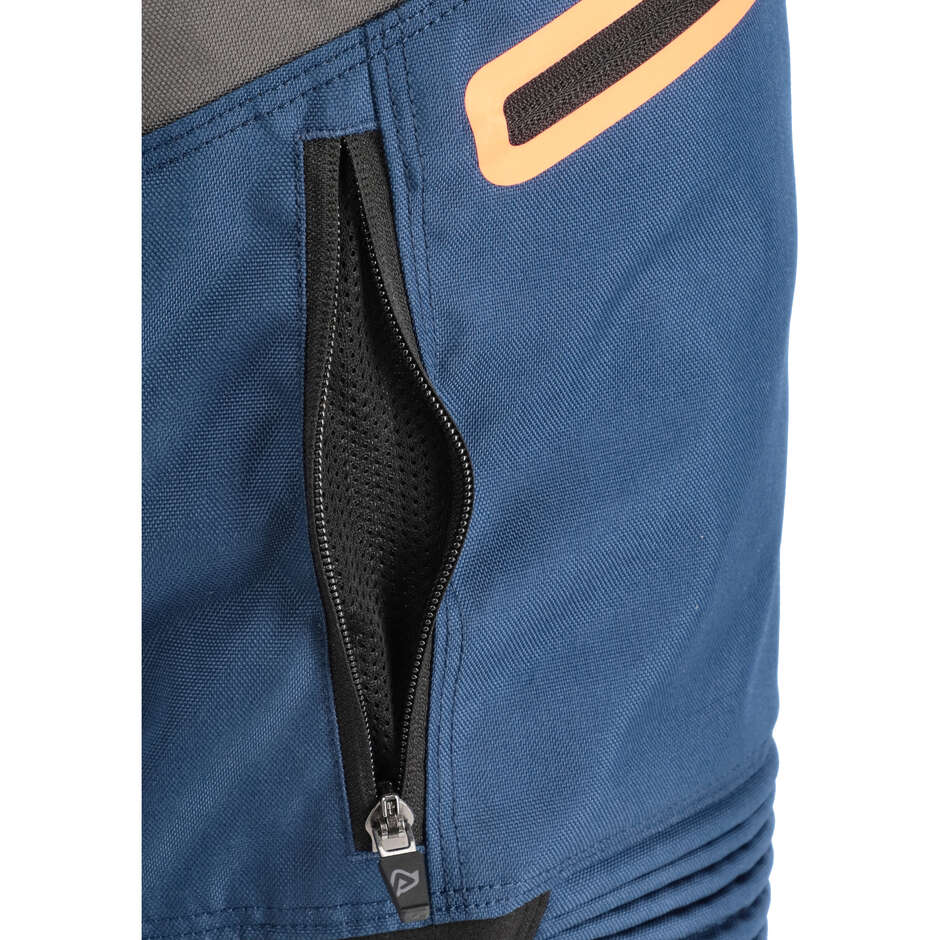 Pantalone Enduro Acerbis ONE BAGGY Blu Grigio