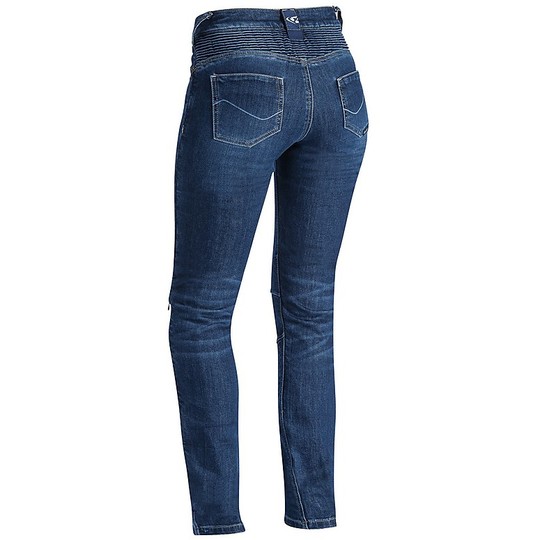 Pantalone Jeans Moto Donna Ixon CATHELYN Blu