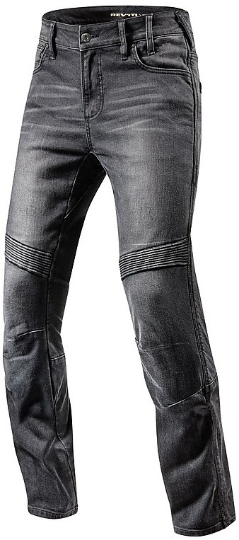 Pantalone Jeans Moto in Denim Rev'it MOTO Nero Allungato Vendita Online -  Outletmoto.eu