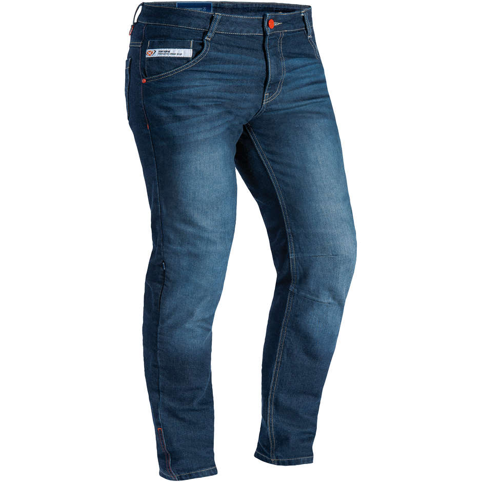 Pantalone Jeans Moto Tecnico Ixon MIKE C-Sizing Blu (Taglia Conformata)