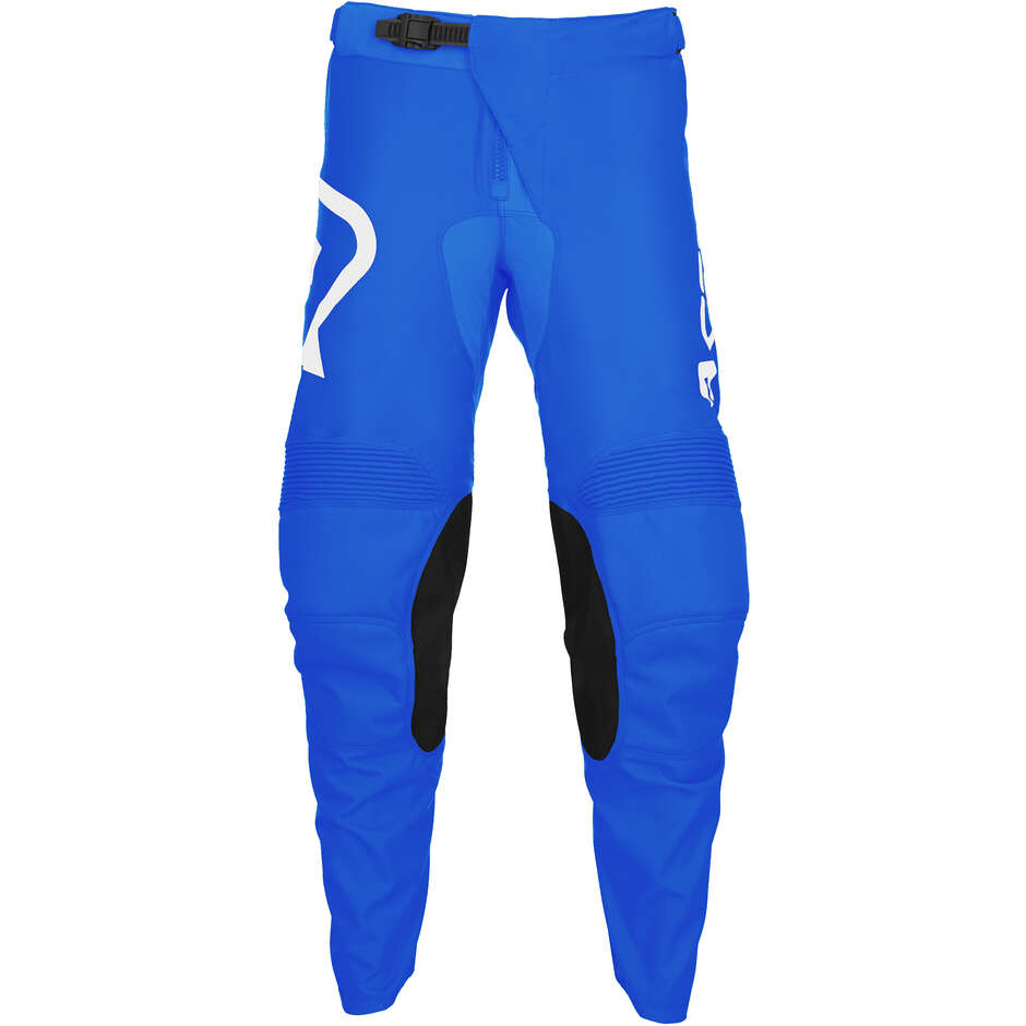 Pantalone Moto Cross Enduro Acerbis MX TRACK INC. Blu Bianco