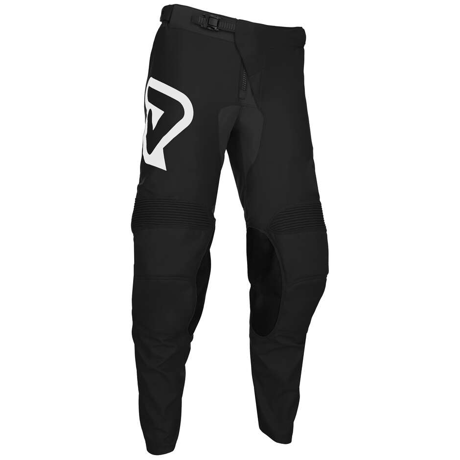 Pantalone Moto Cross Enduro MX TRACK INC. Nero Bianc taglia 32