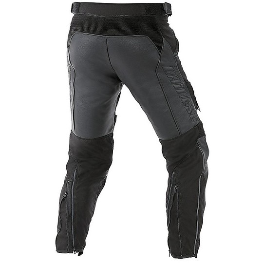Pantalone Moto In Pelle e Tessuto Dainese Modello Horizon 