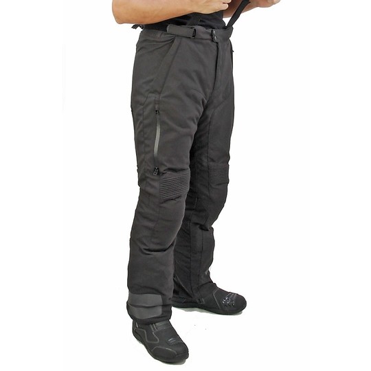 Pantalone Moto In Tessuto Impermeabile OJ Revolution Nero