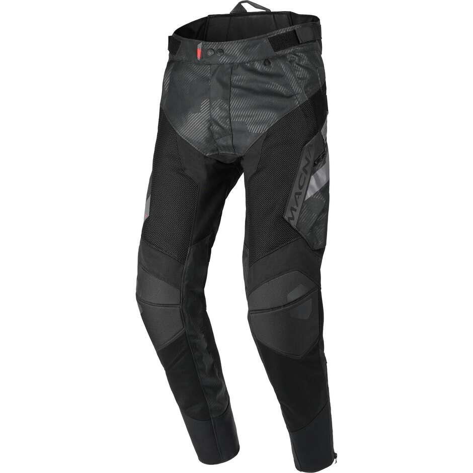 Pantalone Moto Macna Qargon Tapered Nero
