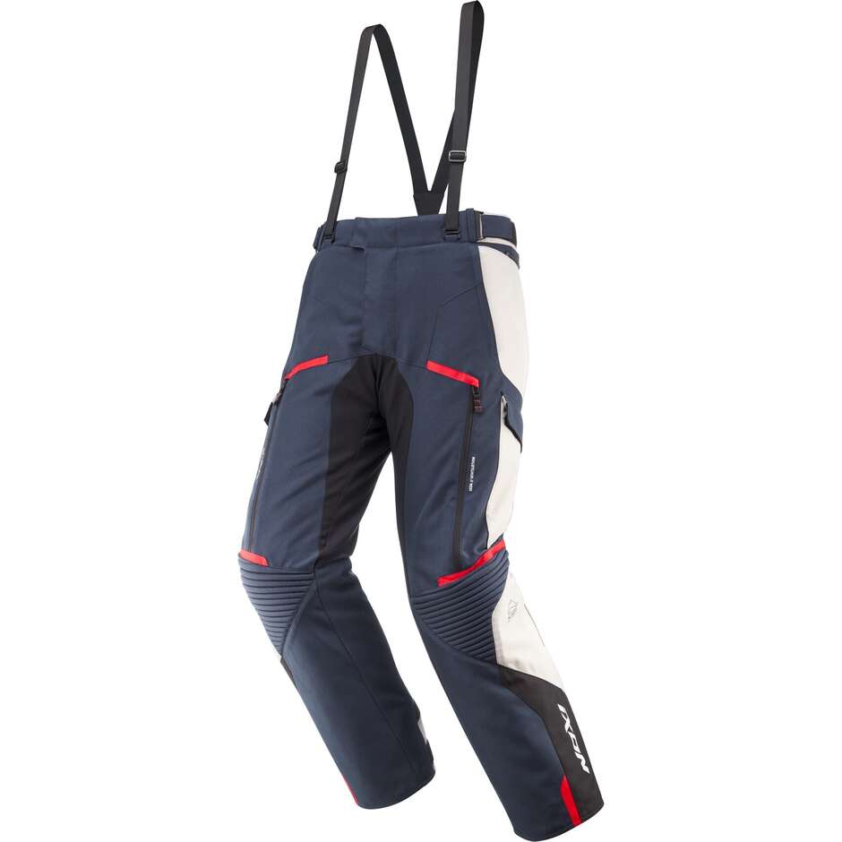 Pantalone Moto Touring MIDGARD PT C grege Navy Nero - C taglia C5