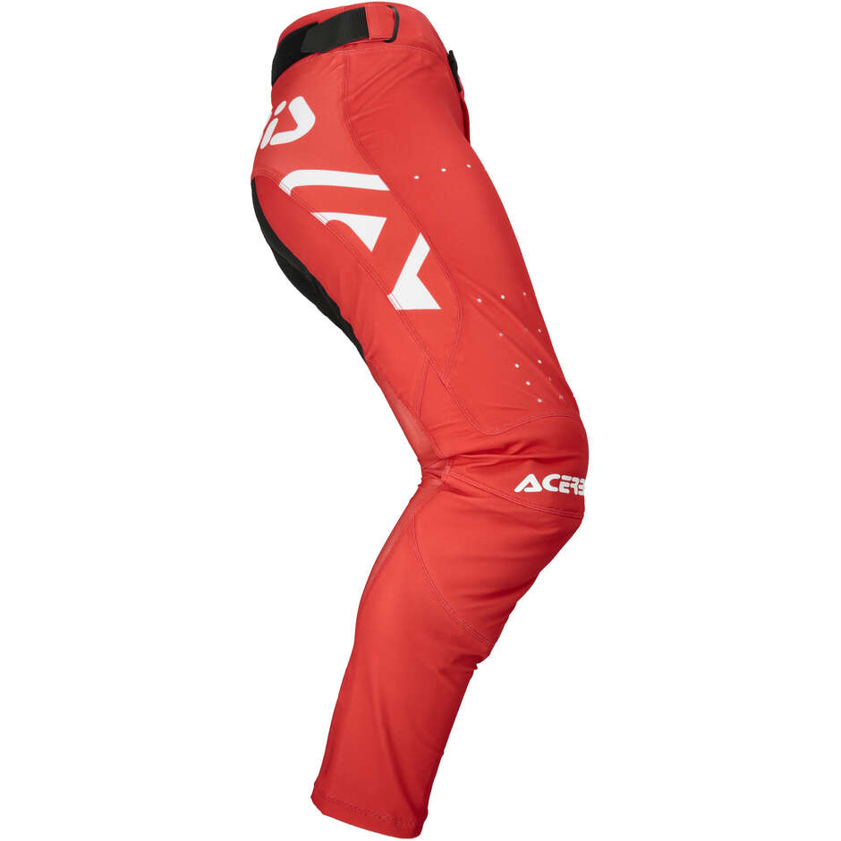 Pantalone Motocross Enduro ACERBIS X-FLEX 2.0 ANAHEIM Rosso Bianco