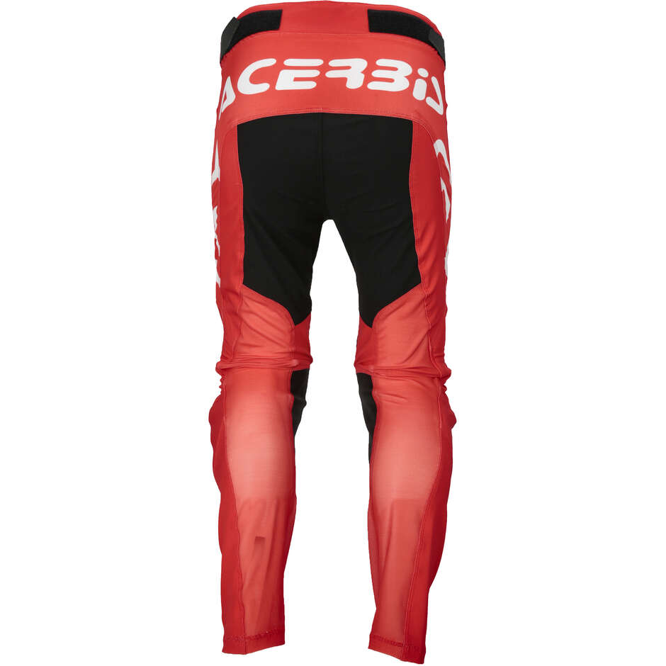 Pantalone Motocross Enduro ACERBIS X-FLEX 2.0 ANAHEIM Rosso Bianco
