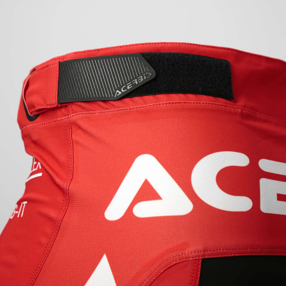 Pantalone Motocross Enduro ACERBIS X-FLEX 2.0 ANAHEIM Rosso Bianco