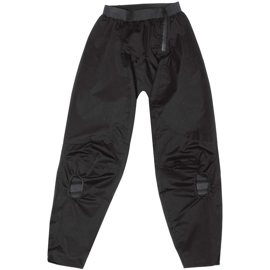 Pantaloni Antipioggia Moto AMAS The Best – 100% Impermeabili, Antivento, Unisex, Nero, Un Pezzo