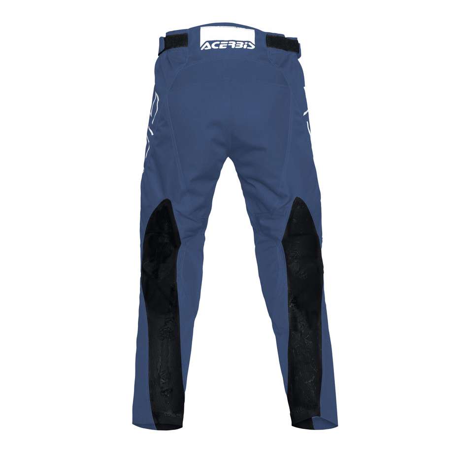 Pantaloni Bambino Moto Cross Enduro Acerbis MX TRACK KID Blu