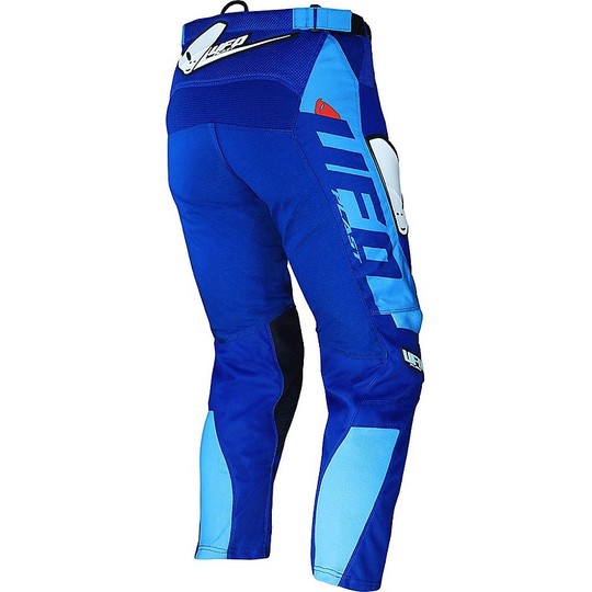 Pantaloni da Bambino Moto Cross Enduro Ufo MIZAR Blu