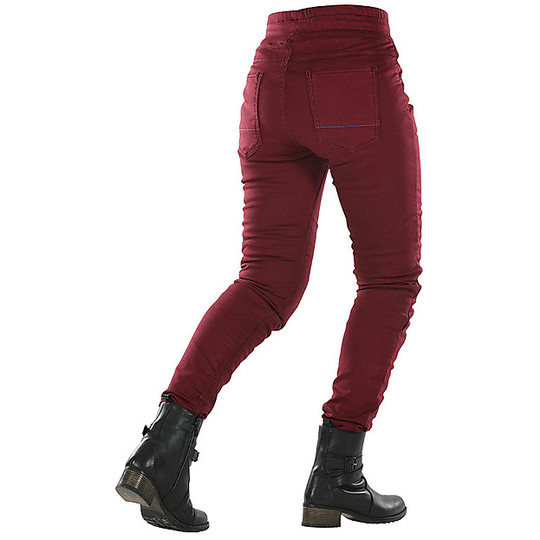 Pantaloni da Donna Jeans Moto CE Overlap JANE Lady Boerdeaux