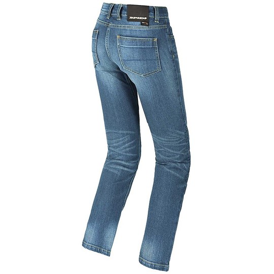 Pantaloni Donna Jeans Tecnici Spidi J-TRACKER Lady Blu Used Medium