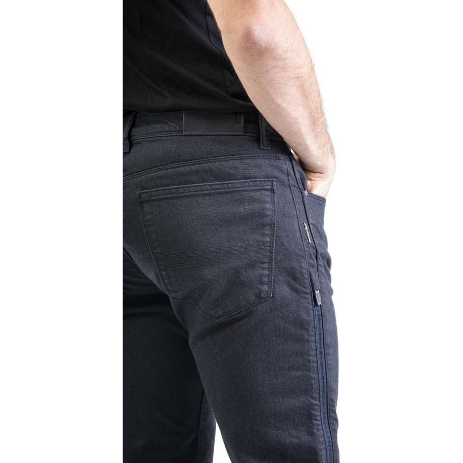 Pantaloni Jeans Denim Moto Ixon WAYNE Dark Navy
