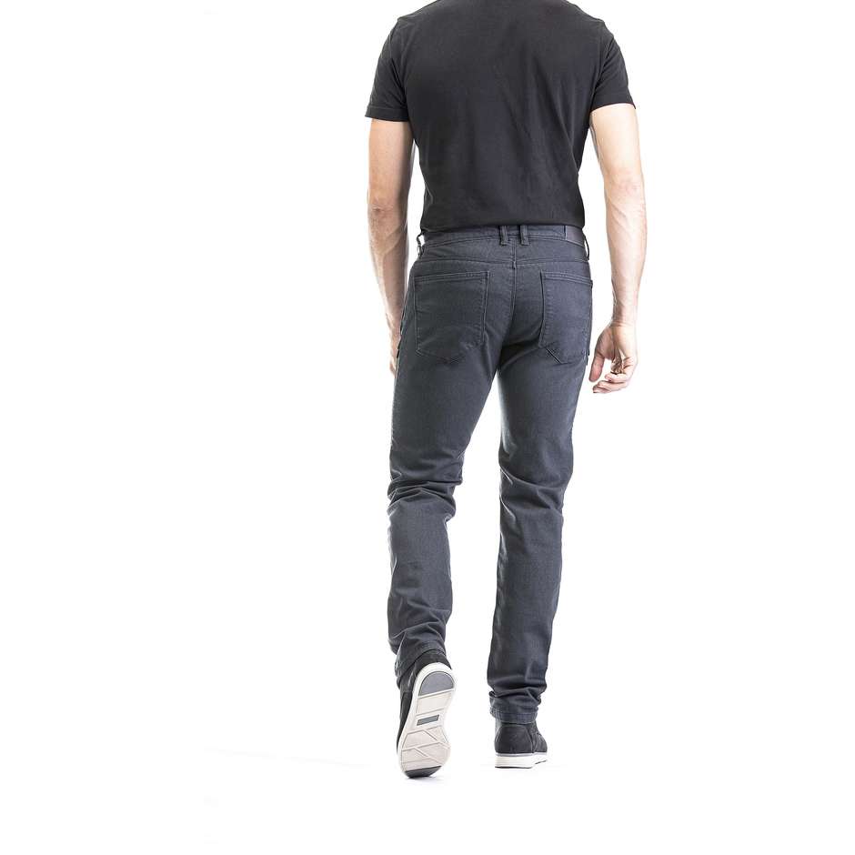 Pantaloni Jeans Denim Moto Ixon WAYNE Dark Navy