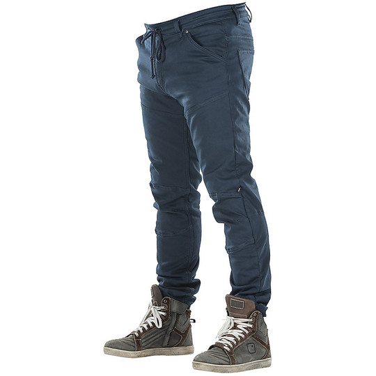 Pantaloni Jeans Moto CE Overlap DANNY Navy