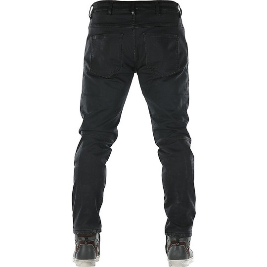 Pantaloni Jeans Moto CE Overlap DANNY Nero