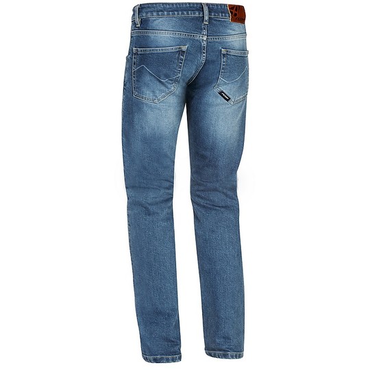 Pantaloni Jeans Moto Certificati Ixon FLINT Stonewash