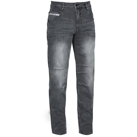 Pantaloni Jeans Moto Certificati Ixon MIKE Grigio