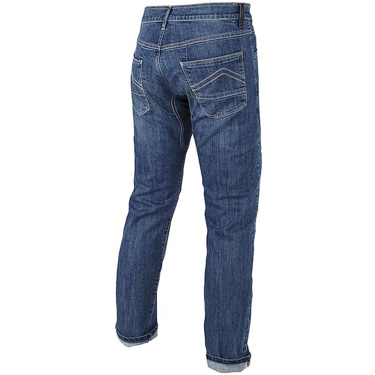 Pantaloni Jeans Moto Dainese Connect Regular Blu Denim