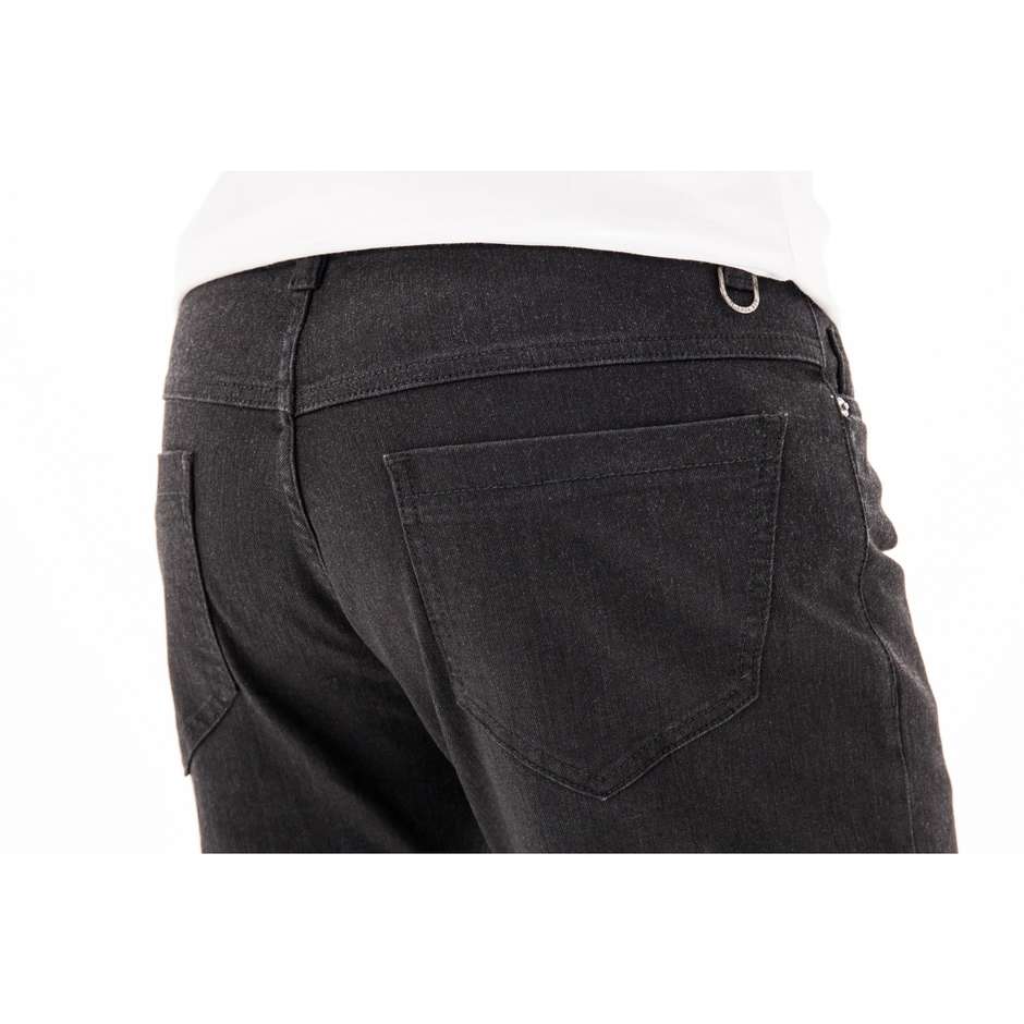 Pantaloni Jeans Moto Ixon MARCO Nero