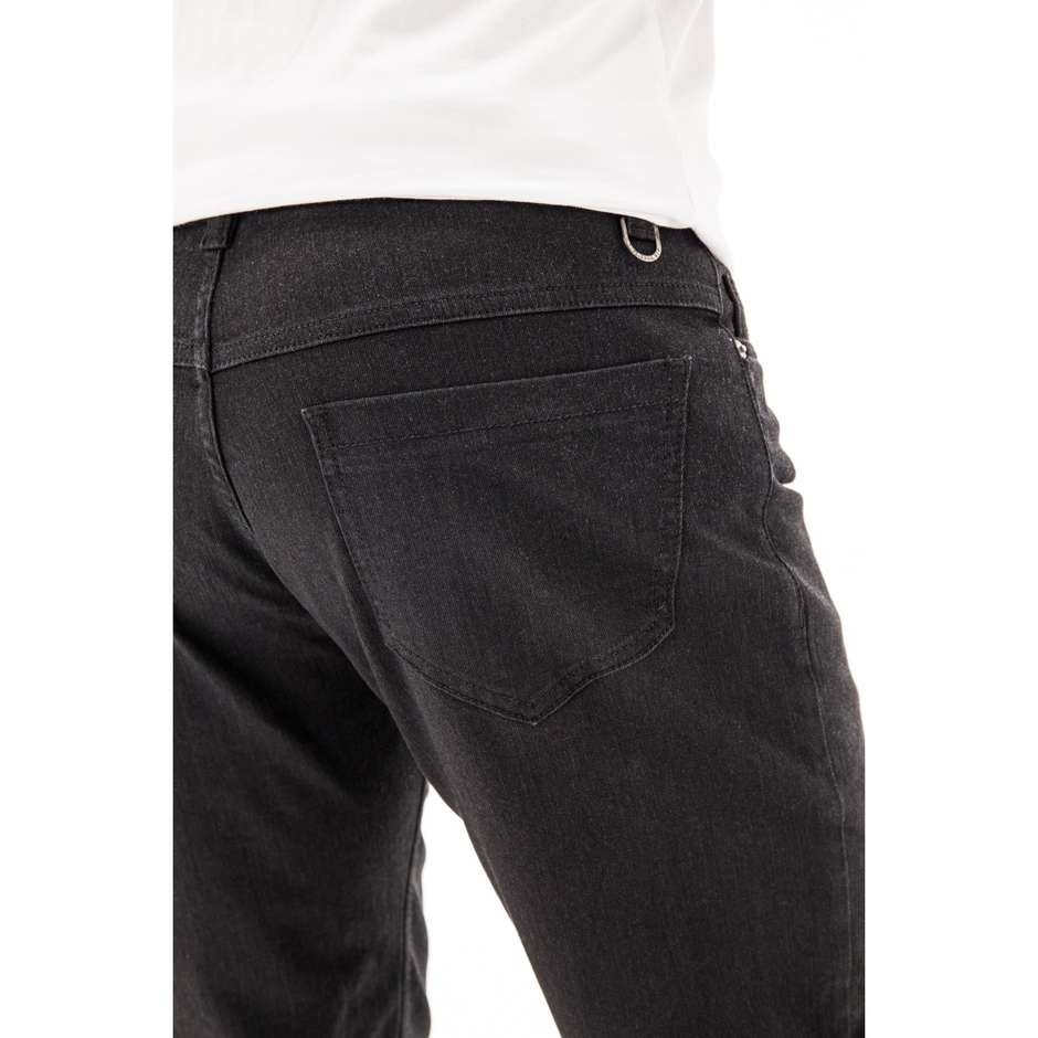 Pantaloni Jeans Moto Ixon MARCO Nero